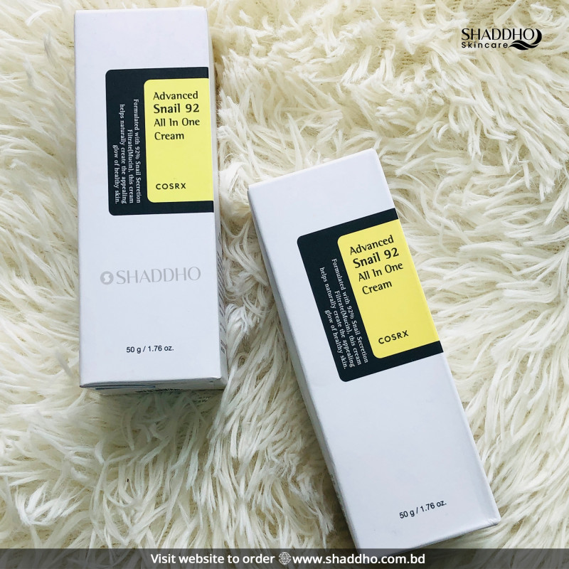 Cosrx Advanced Snail 92 All In One Cream – Made in Korea